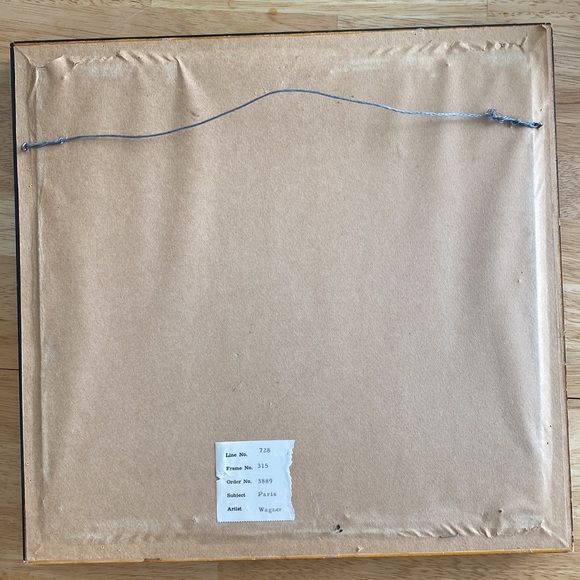 Old watercolor of Paris - Picture 2 of 3